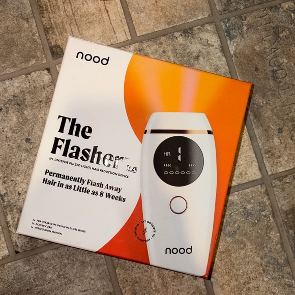 Nood the flasher 2.0 hair removal device